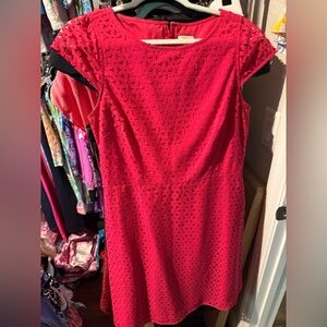 J.Crew size 8 Bright Pink Dress